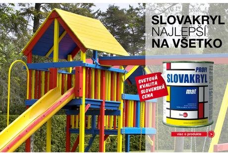 Slovakryl - univerzálna vodouriediteľná farba - Obrázok č. 1