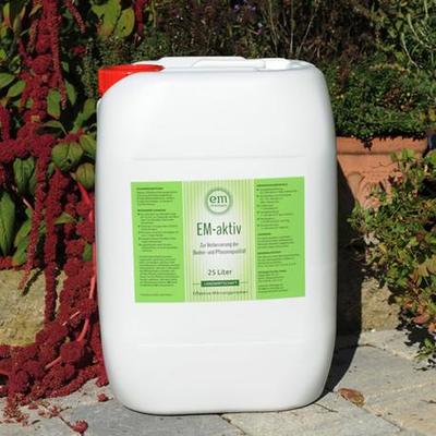 Prírodné baktérie do záhrady Em-Aktiv 1 liter v recyklovanej fľaši - Obrázok č. 1