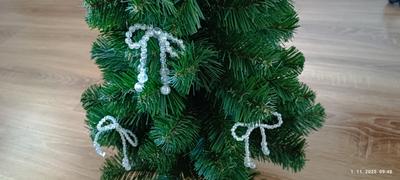 12 ks menších priesvitných mašlí - Obrázok č. 1