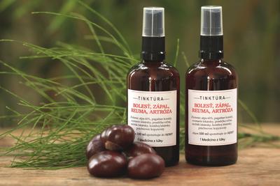 Tinktúra na bolesť, zápale, reumu, artrózu - Obrázok č. 1
