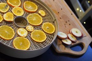 Sušenie pomarančov