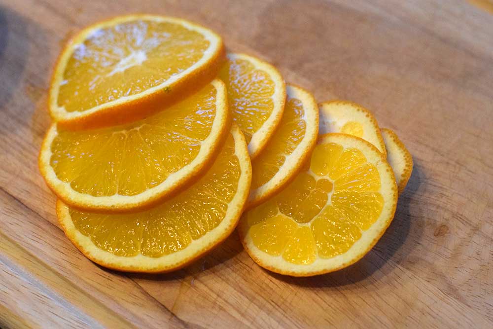 Plátky pomaranča