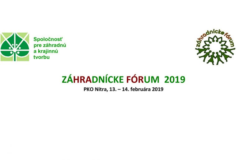 ZÁHRADNÍCKE FÓRUM 2019, 13.-14. februára 2019, PKO Nitra