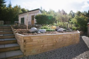 Drevená stavebnica WoodBlocX pre vašu záhradu