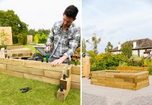 Záhrada na mieru so stavebnicou WoodBlocX