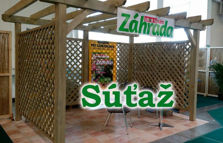 Súťaž o drevený altánok do záhrady - výsledky