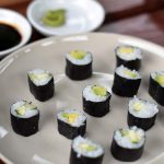 Sushi na tanieri