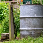 Sud na vodu v záhrade