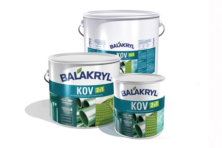 Ošetrite kovové prvky v záhrade - Balakryl Kov 2 v 1