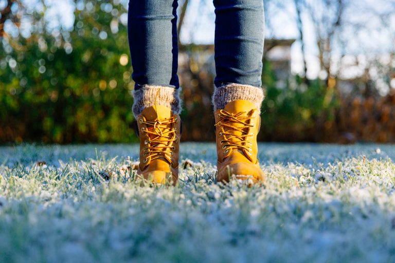 Je pravda, že počas zimy by sa nemalo vstupovať na trávnik v záhrade?