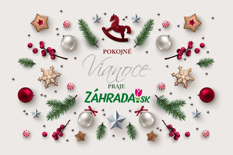 Záhrada.sk vám praje krásne a pokojné Vianoce