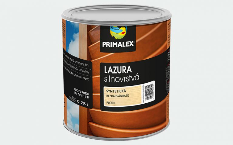 Hrubovrstvá lazúra Primalex