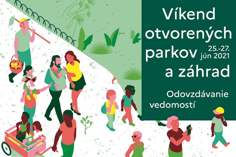 Víkend otvorených parkov a záhrad: Viac ako 100 parkov a záhrad po celom Slovensku je nadchádzajúci víkend (25. – 27. 06. 2021) pripravených na vašu návštevu