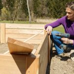 Stavba vyvýšeného záhona