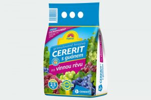 Nové hnojivo Cererit s guánom a lignohumátom na vinič