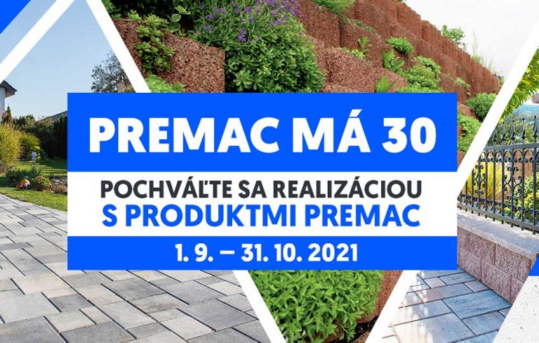 Premac je na trhu už 30 rokov a rozdáva ceny za 5000 €