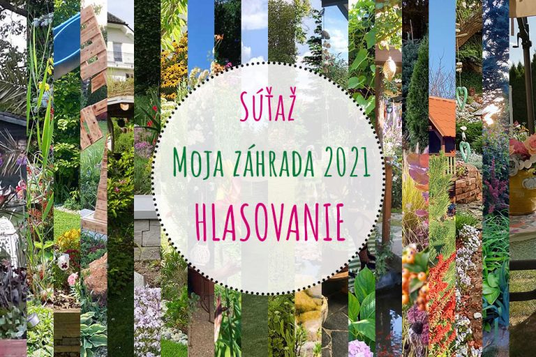 Súťaž Moja záhrada 2021 - Tip čitateľov: Výhercovia