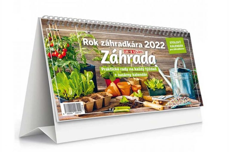 Nový kalendár Rok záhradkára 2022 - ten najlepší sprievodca záhradnými prácami