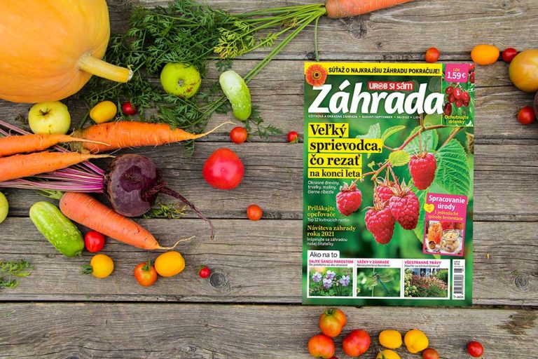 Nové číslo časopisu Záhrada je už v predaji!