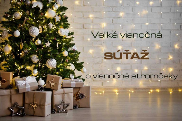 Veľká vianočná súťaž o vianočné stromčeky - výsledky