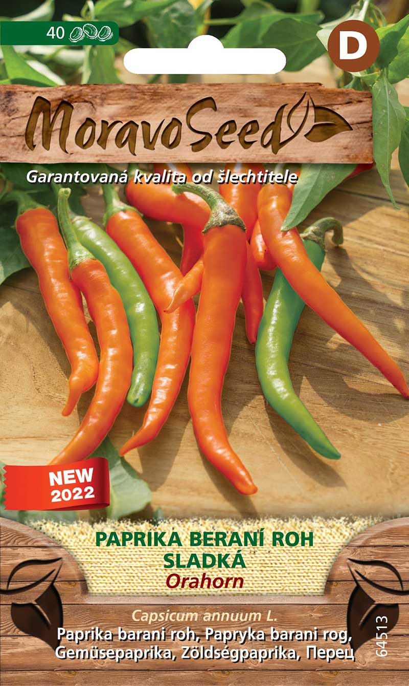 Paprika baraní roh Orahorn