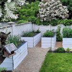 Vyvýšené záhony v záhrade