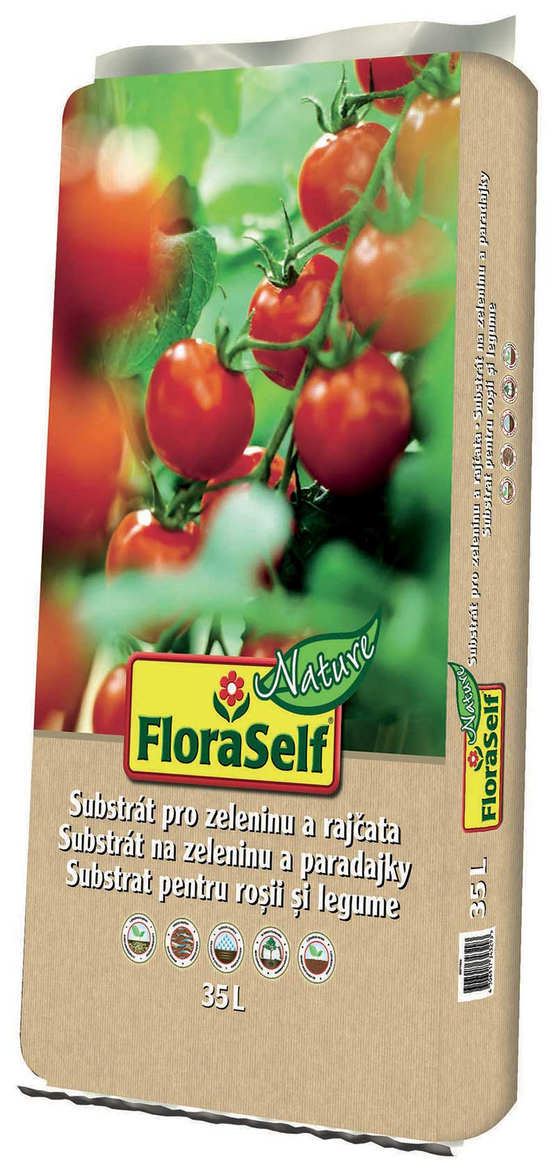 Substrát na zeleninu a paradajky od FloraSelf Nature