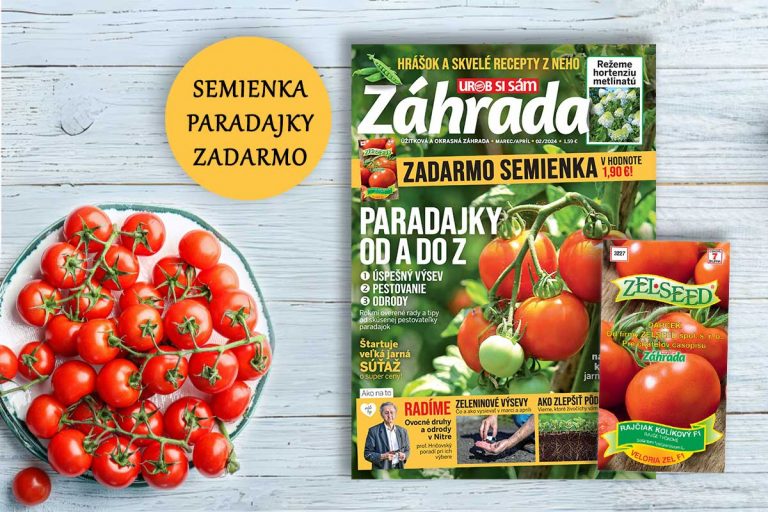Titulná strana časopisu Záhrada 02/2024