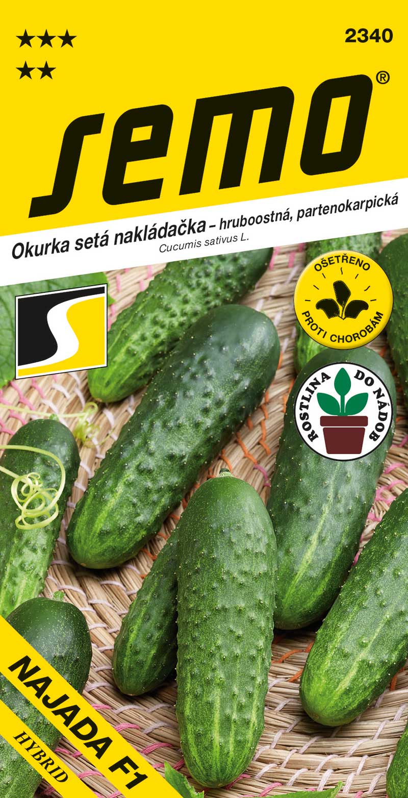 Semená uhorky NAJADA F1