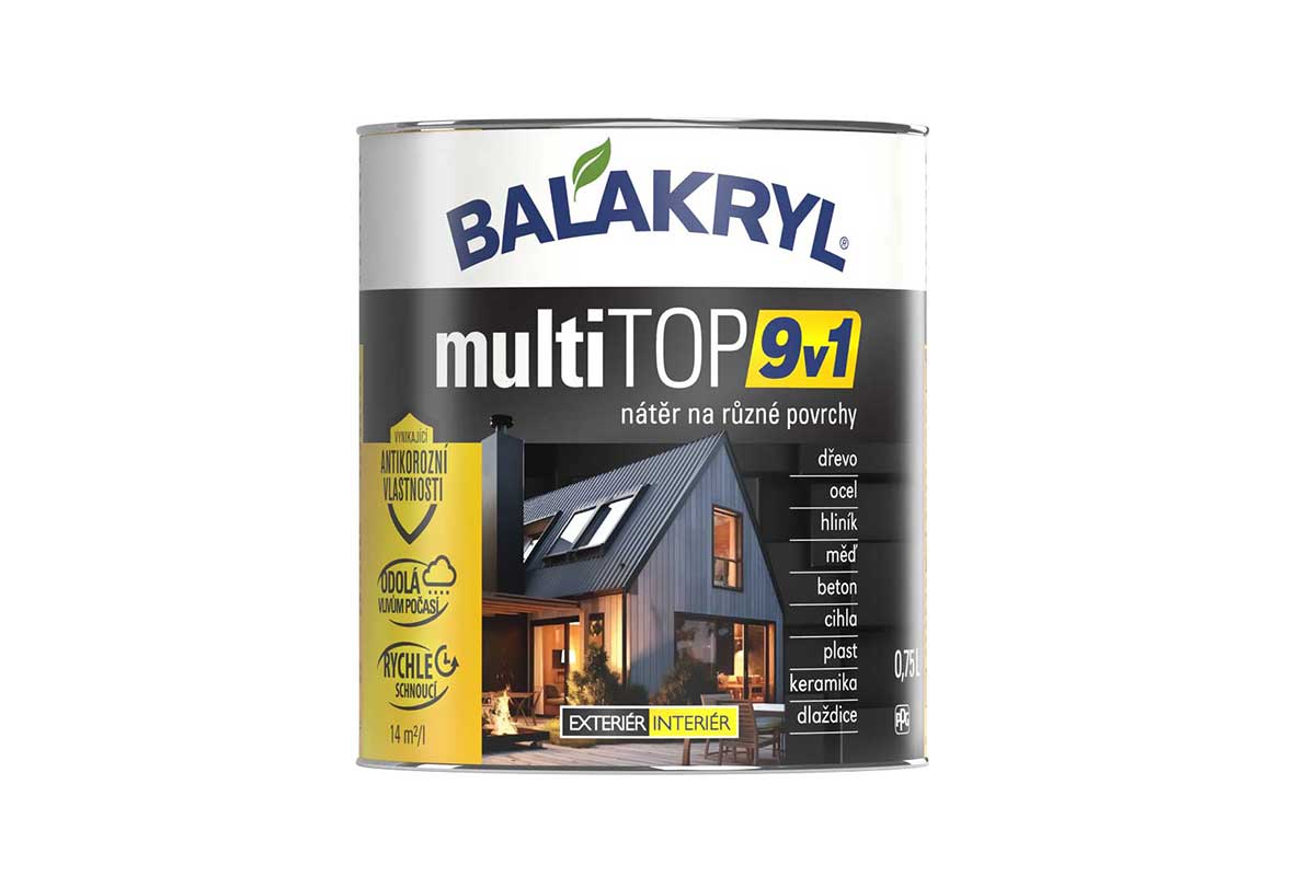Multifunkčná farba Balakryl multiTOP 9v1