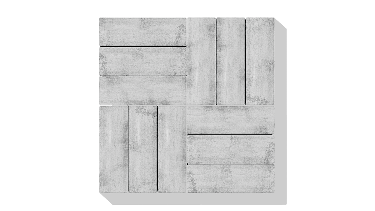 Sofistikované parketové vzory v exteriéri