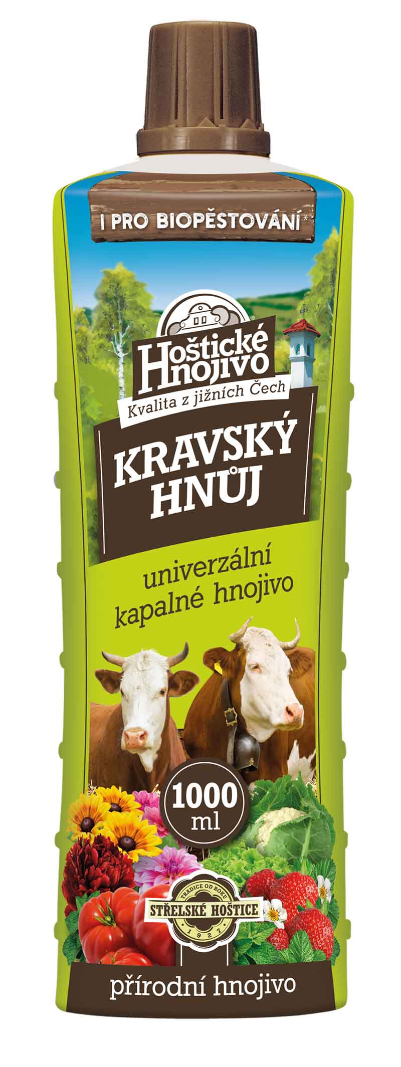 Tekutý kravský hnoj z Hoštíc