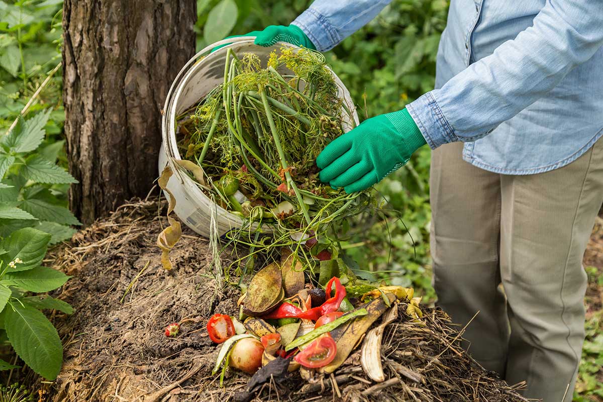 Vhodné materiály do kompostu 