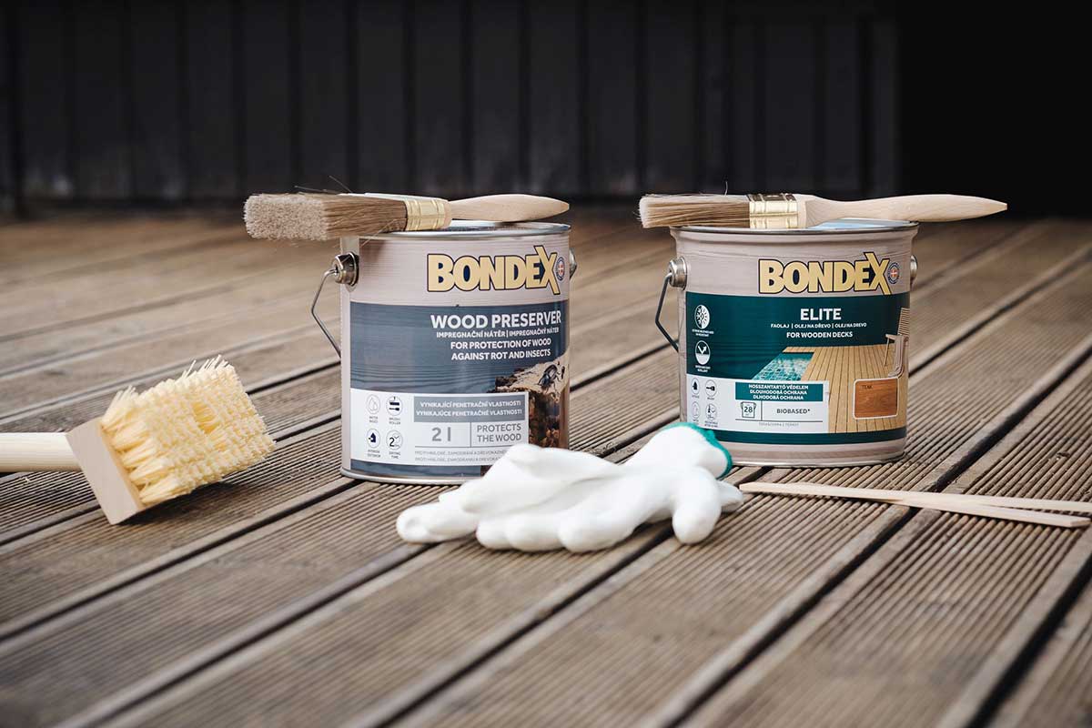 Renovácia drevenej terasy s Bondex nátermi