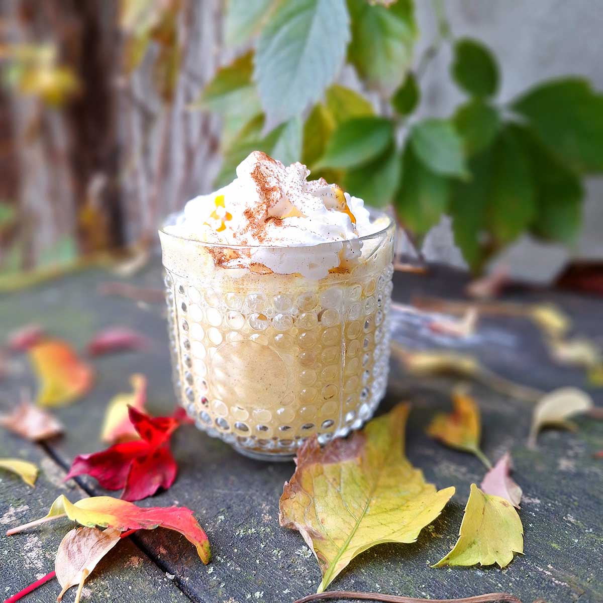 Horúci tekvicový nápoj