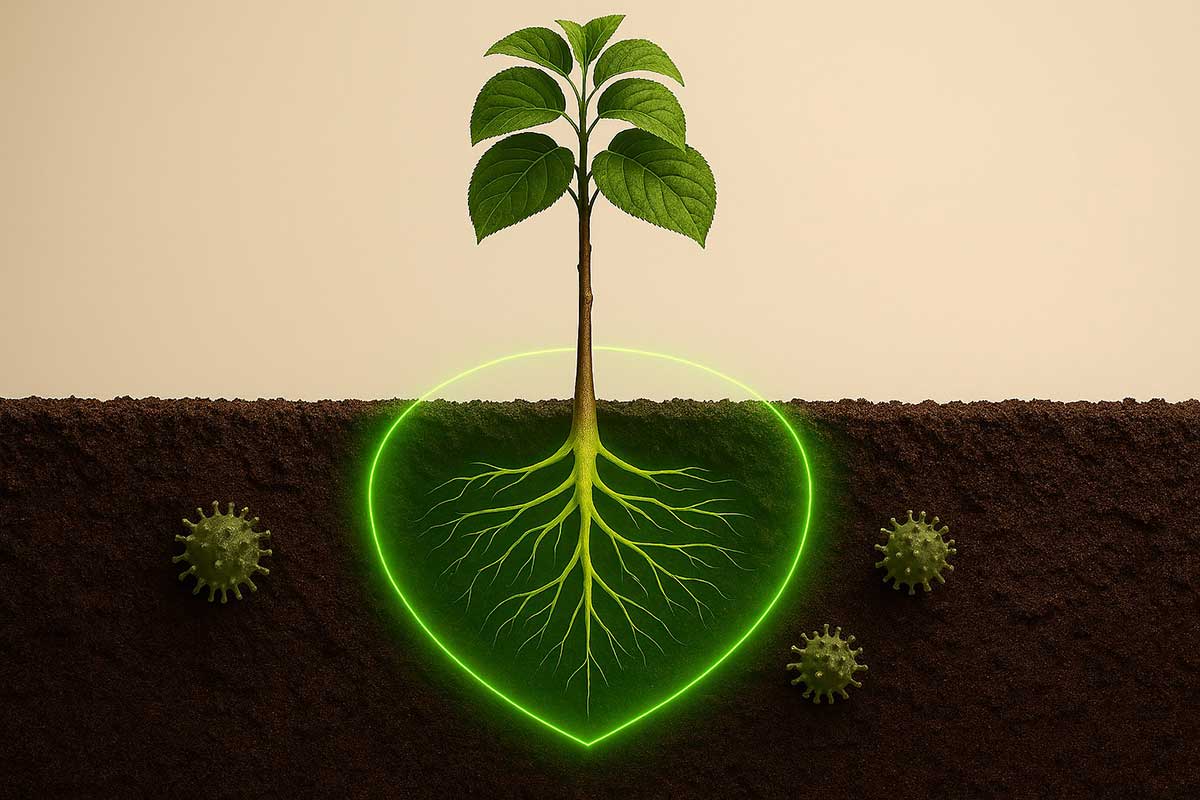 Symbiotická huba na regeneráciu pôdy