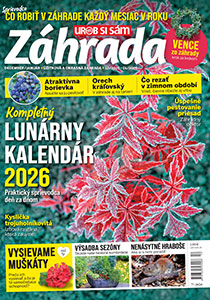 Časopis Záhrada 12/2025-01/2026