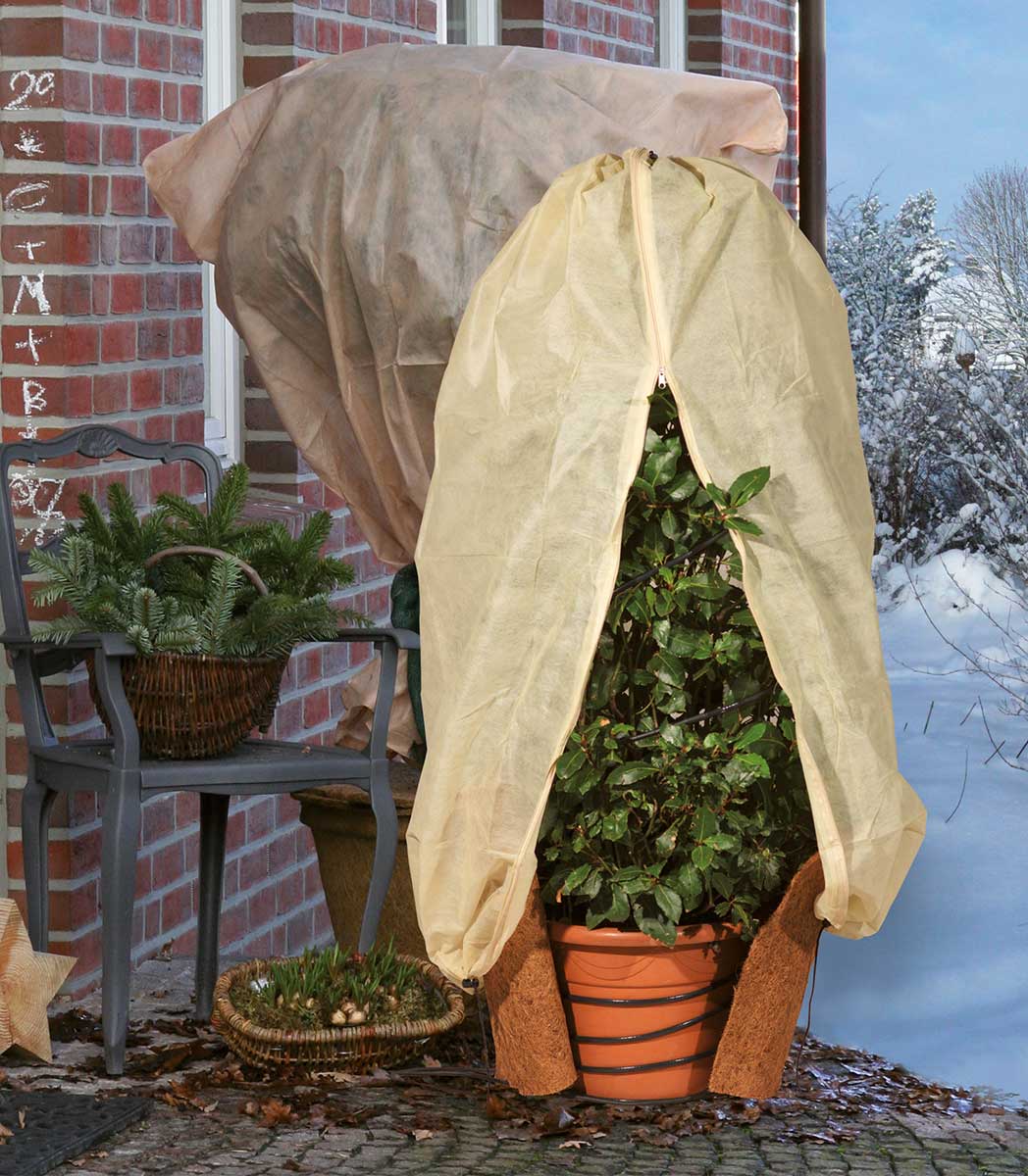 Ochranná textília pre rastliny v zime