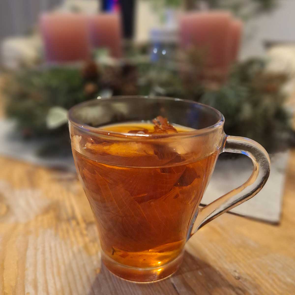 Čaj z cibuľových šupiek