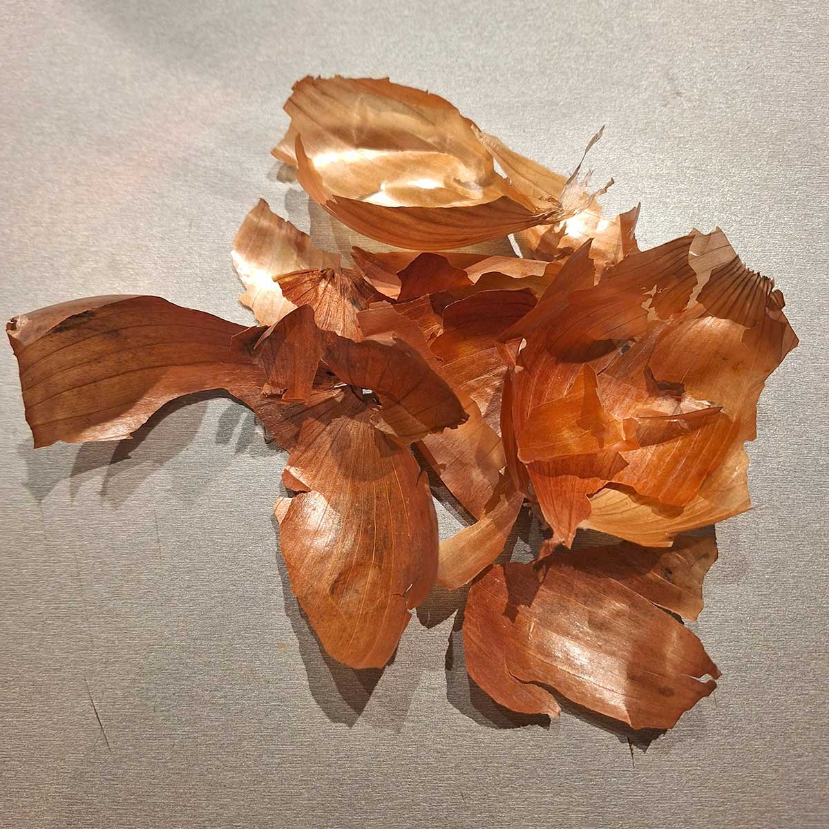 Cibuľové šupky na prípravu liečivého čaju