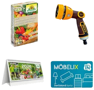 Darčeky k predplatnému časopisu Záhrada