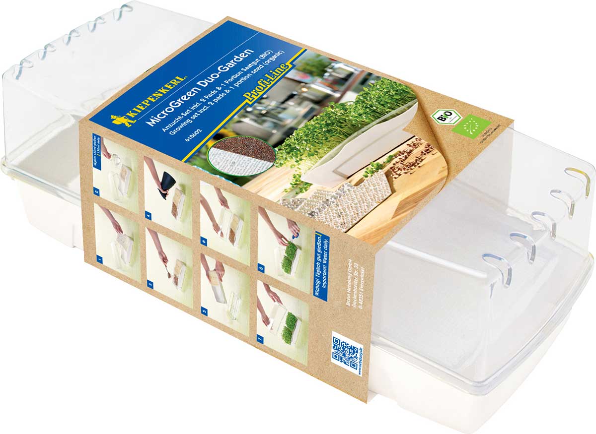 Sada na pestovanie mikrobyliniek MicroGreen Duo-Garden