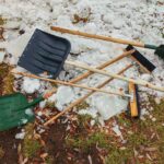 Záhradné náradie počas zimného obdobia