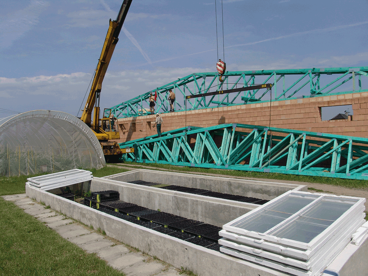 Stavba novej šľachtiteľskej stanice vo Svijanskom Újezde