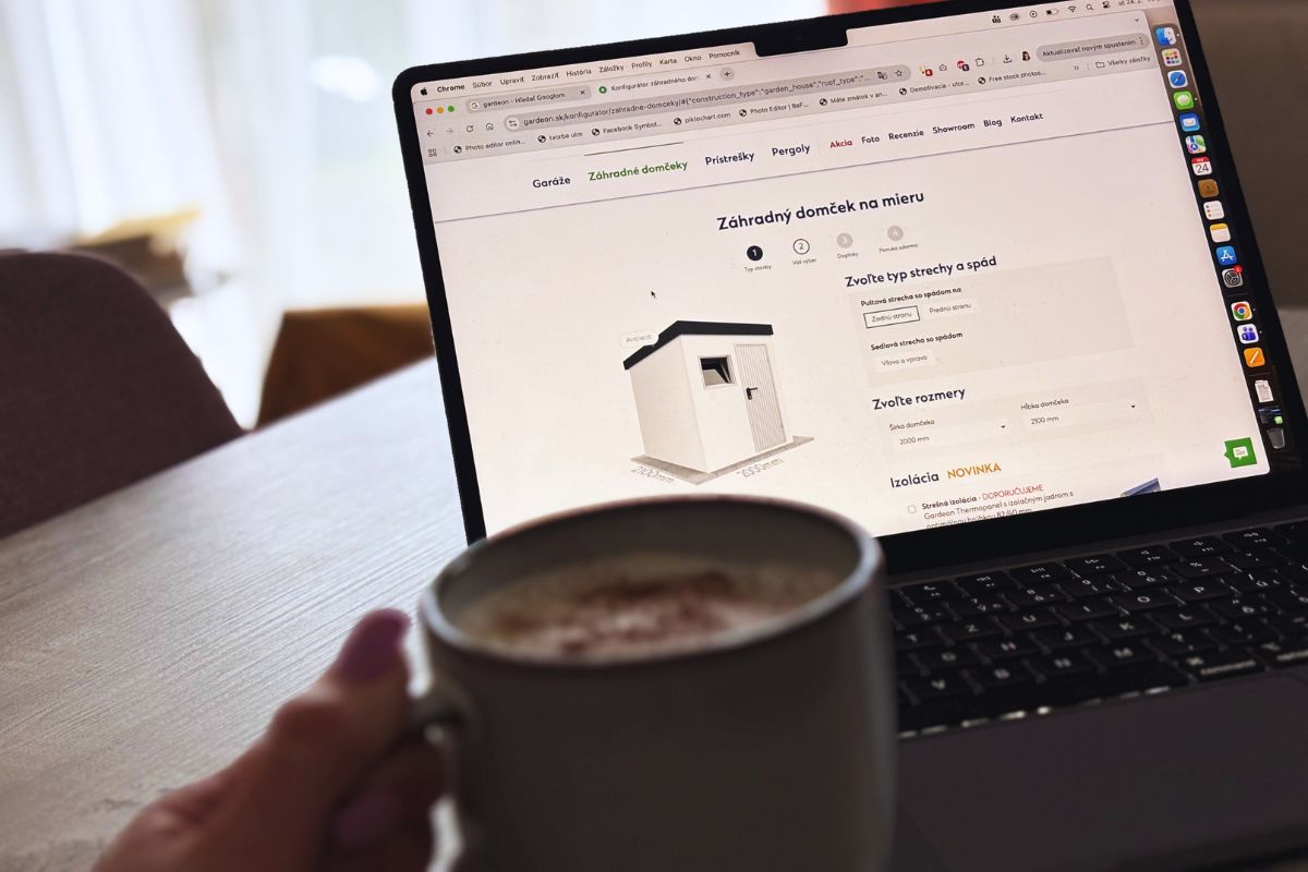 Konfigurátor záhradného domčeka 