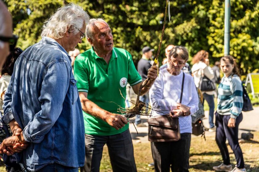 Eduard Jakubek a jeho praktická ukážka na Festivale záhrad a hobby