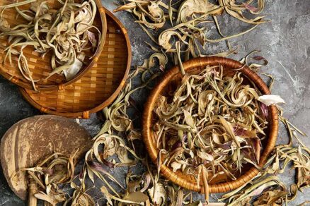 Sušené listy artičoky