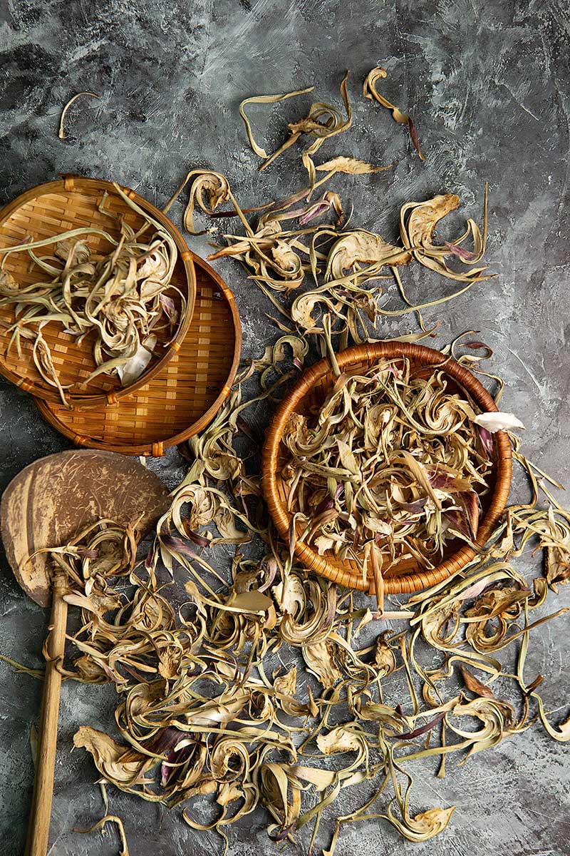 Sušené listy artičoky