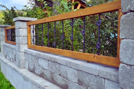 Plotové tvárnice Granublok® sivá s výplňou