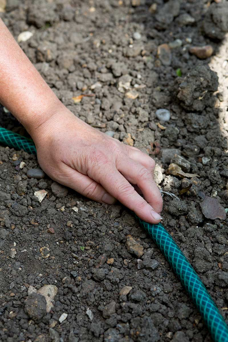 Naznačenie tvaru jazierka
